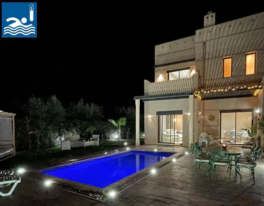 Private Villa Bsf - Hot Pool & Spa - Palm Golf Marakéš Maroko